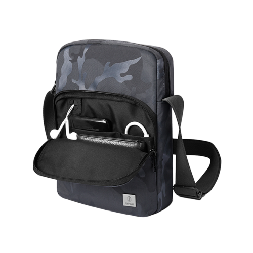 Wiwu Crossbody Bag Camouflage Pattern (280x200x60mm) - Gray
