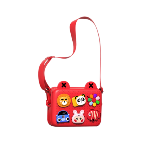 Wiwu Eva Children Trendy Crossbody Bag - Red