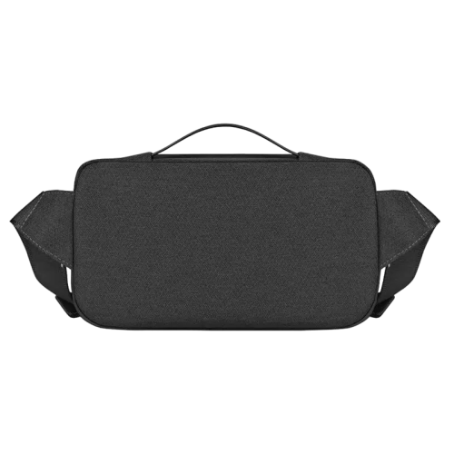 Wiwu Alpha Chest Package Crossbody Bag (26x15x7CM) - Black