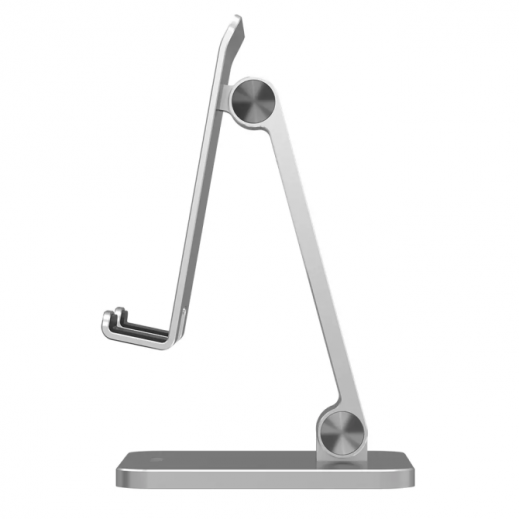 Wiwu ZM304 Adjustable SMALL Desktop Stand For Phone & Tablet - Silver