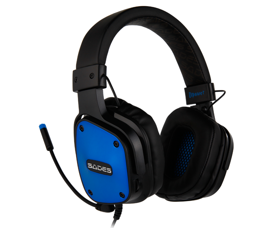 Sades DPOWER Gaming Headset SA-722 - Blue