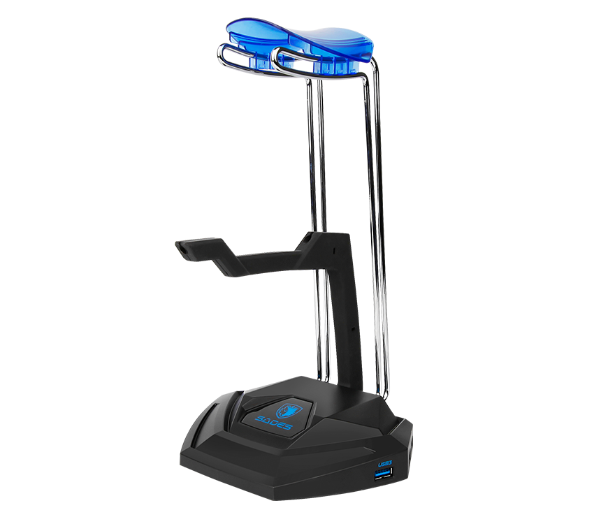 Sades ANUBIS STAFF Multifunctional Headset Stand - SA-W10
