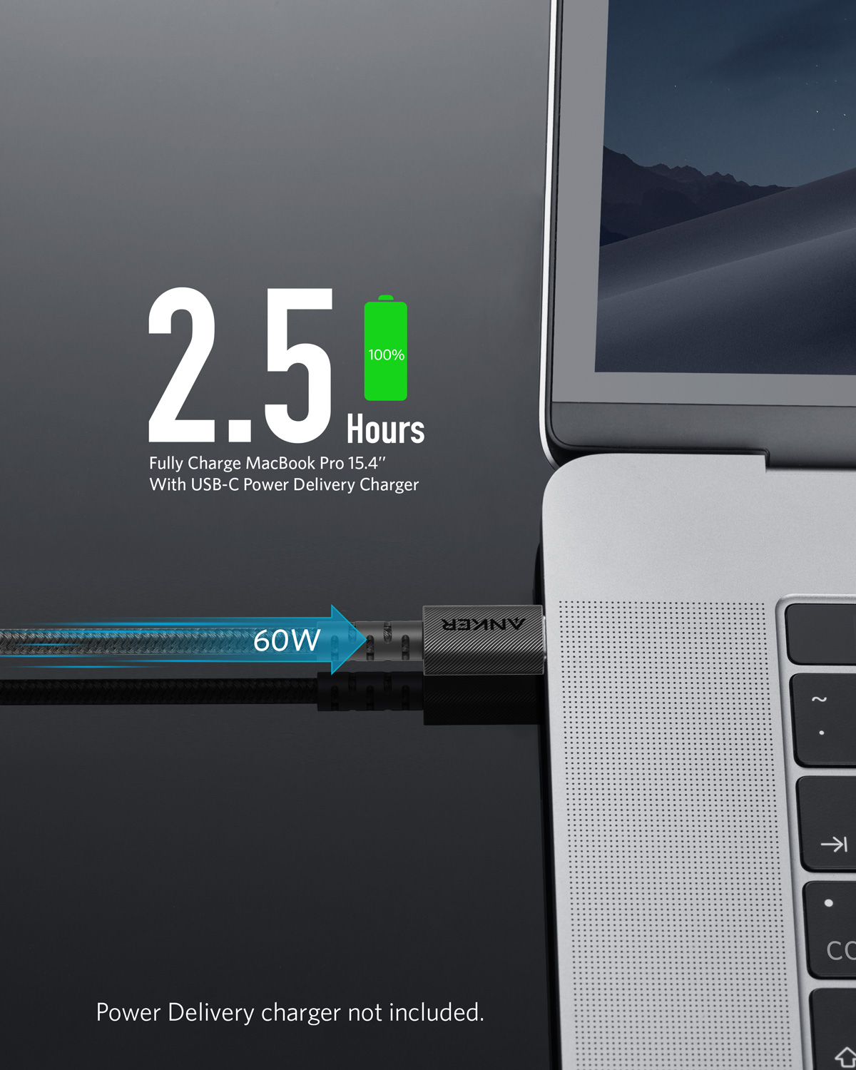 Anker PowerLine Select+ USB-C to USB-C (0.9m/3ft) -Black