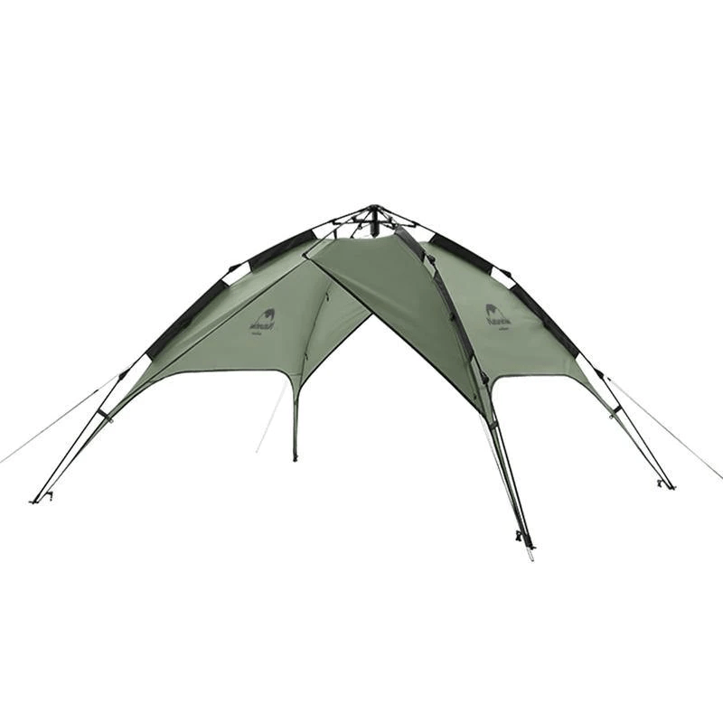 Naturehike 3-4 People Camping Tent - Grey Green