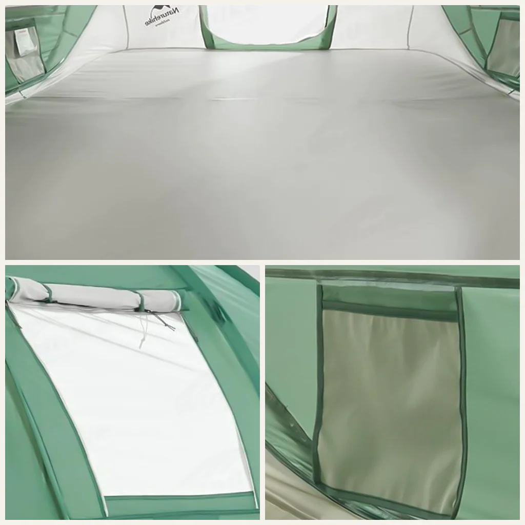 Naturehike 3-4 Hand Pop Up Automatic Tent - Apricot