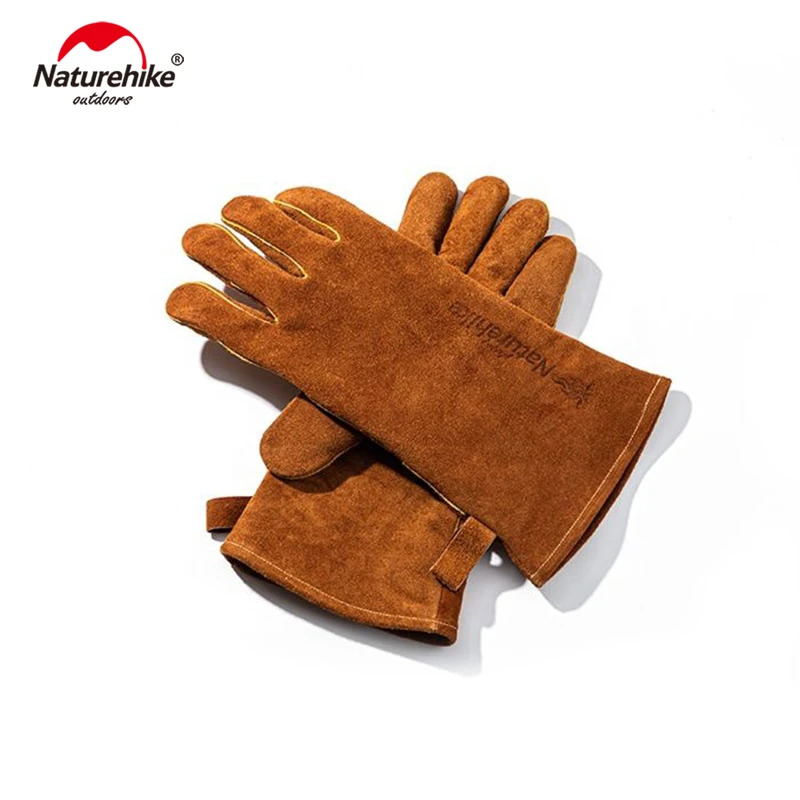 Naturehike GP-02 Flame Retardant Heat Insulation Gloves Brown L