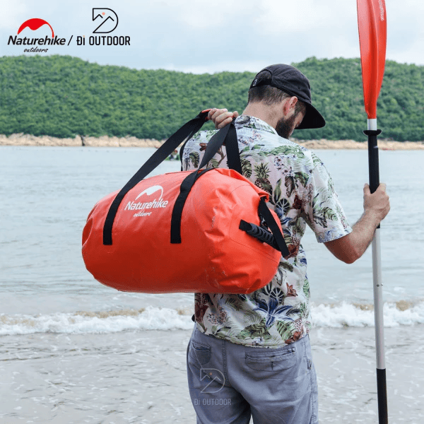 Naturehike Wet And Dry Waterproof Duffel Bag Yellow 90L