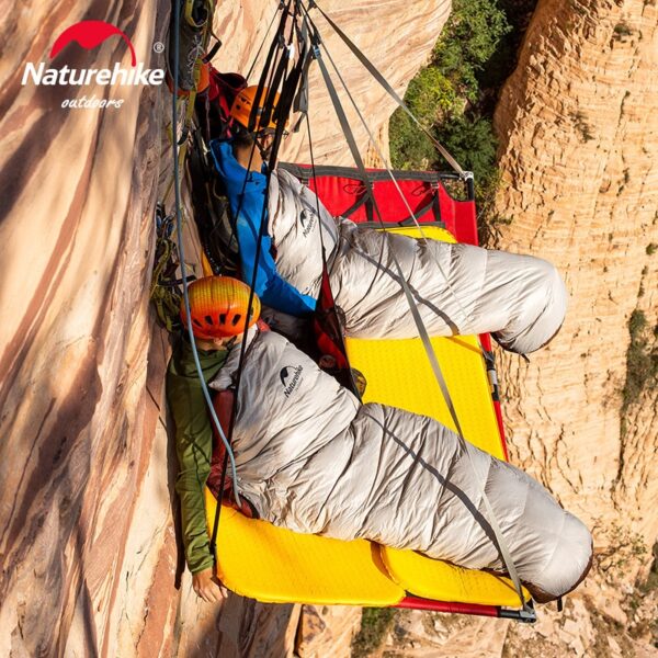 Naturehike (Snowbird) Mummy duck down sleeping bag Smoke brown /M(880G)