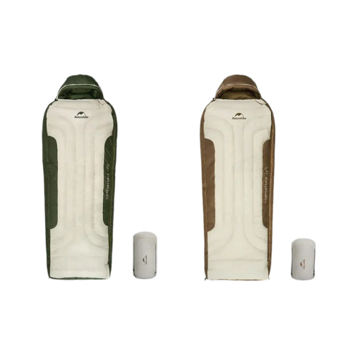 Naturehike Duck Down & Cotton Sleeping Bag For -35℃ XR1500 Green