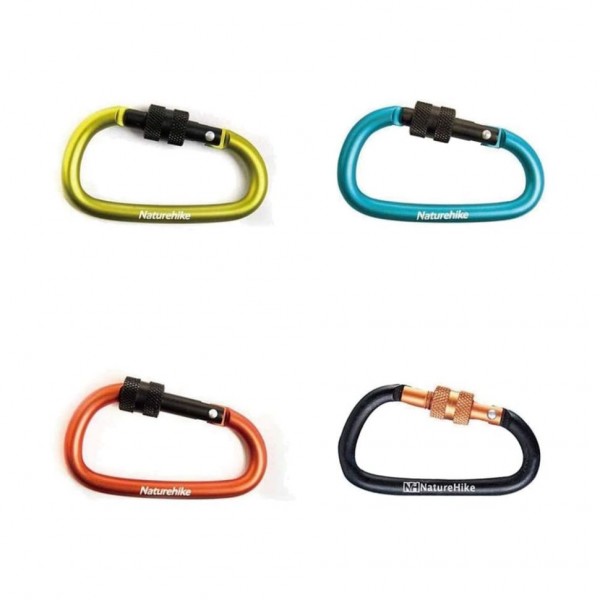 Naturehike 6cm D-utility Hanging Strap Locks - Yellow