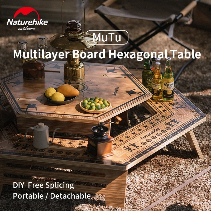 Naturehike Multi-layer Board Hexagon Table M Inner