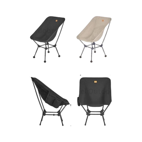 Naturehike YL15 Height Adjustable Moon Chair Khaki