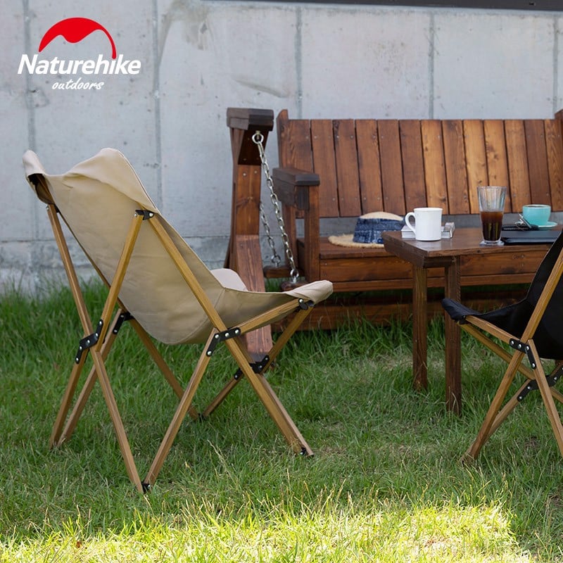 Naturehike MW01 Outdoor Folding Chair Black