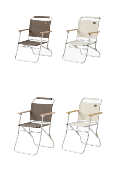Naturehike Aluminum Alloy Louvre Chair Low - Stripes