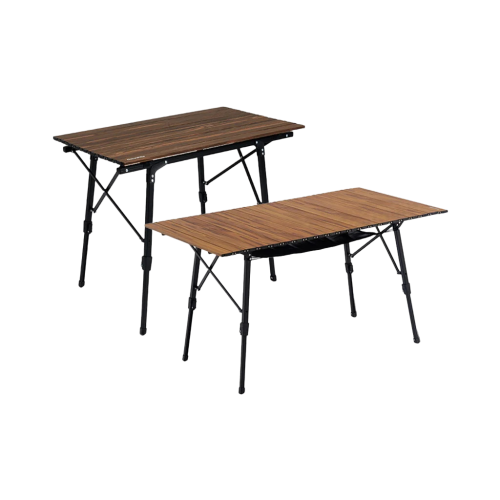 Naturehike MW03 Outdoor Telescopic Folding Table Wood Grain L
