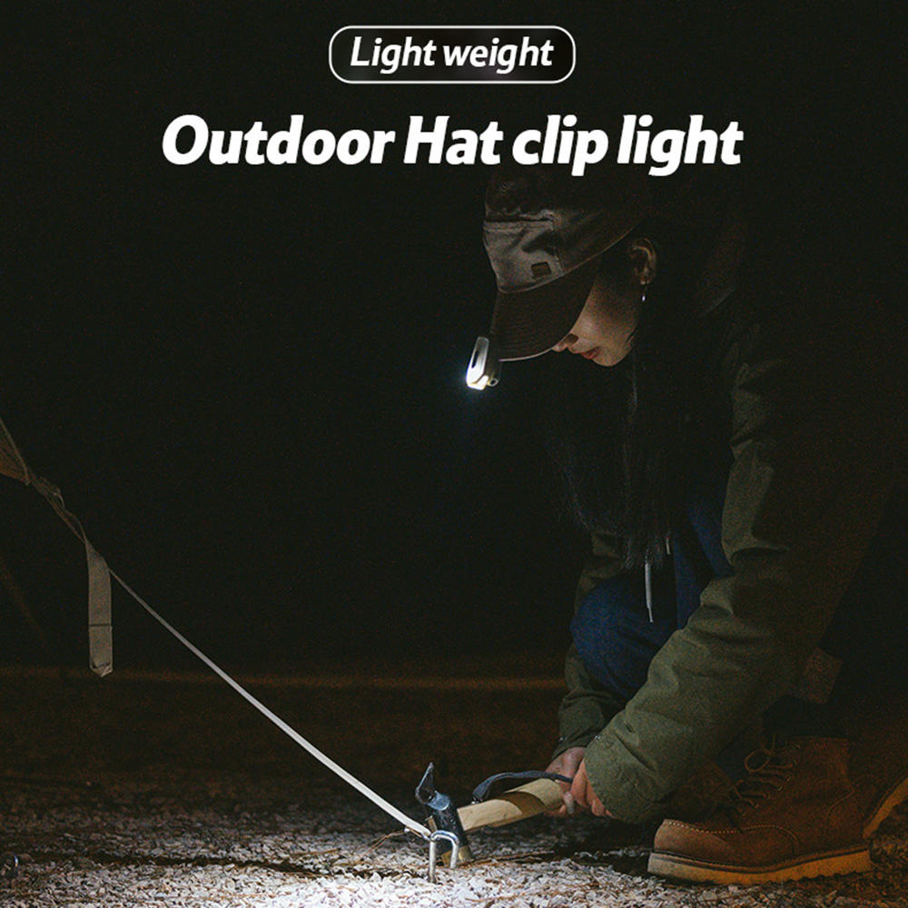 Naturehike Outdoor Clip Hat Lamp Green