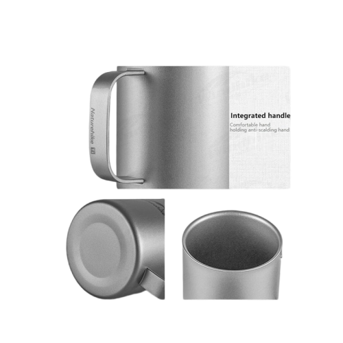 Naturehike Titanium Double Layer Mug Titanium 300ml