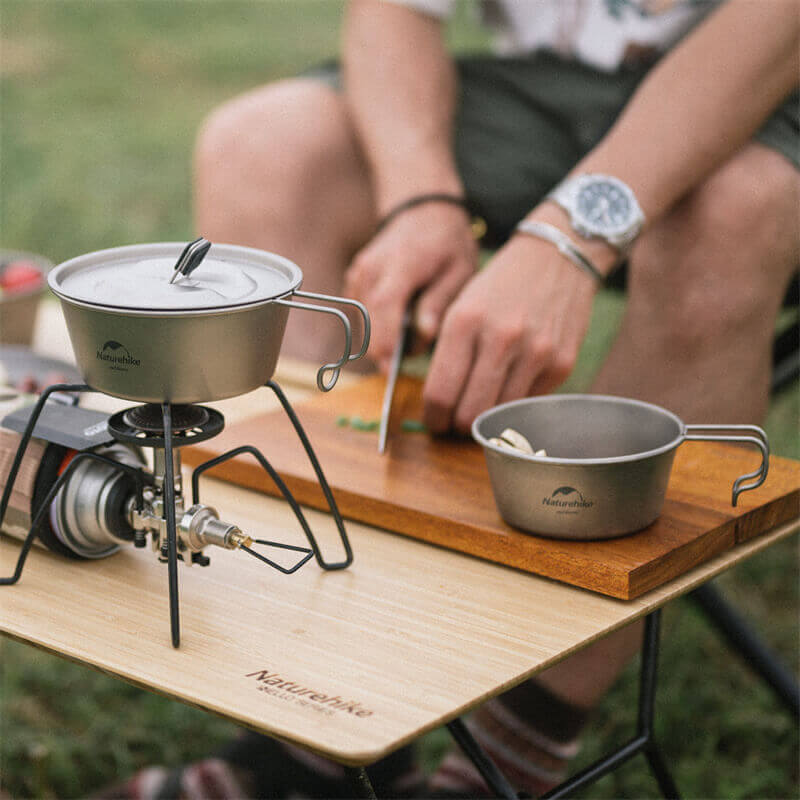 Naturehike Titanium Bowl With Lid 350ml