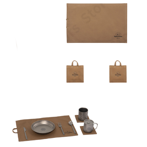 Naturehike Canvas Insulation Pad Coasters 2pcs