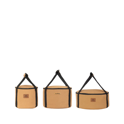 Naturehike Round Camping Storage Box 8.7L Khaki/S