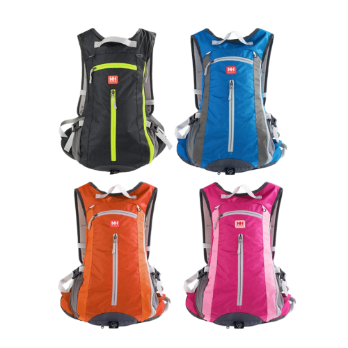 Naturehike Riding Backpack With Helmet Slip-over Burned Orange