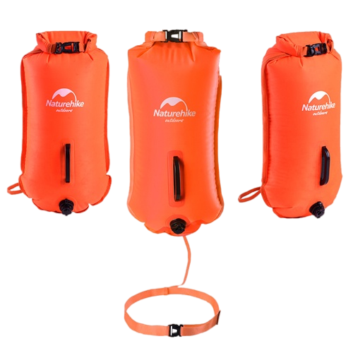 Naturehike 28L Inflatable Waterproof Bag - Rose Red