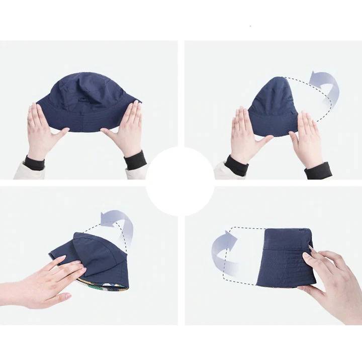 Naturehike HT08 Outdoor Uv Protection Fisherman Hat Grey
