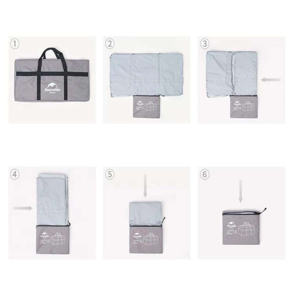 Naturehike Updated Outdoor Storage Bag Drark Grey 45L