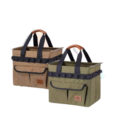 Naturehike Oxford Cloth Folding Storage Basket Khaki 20L