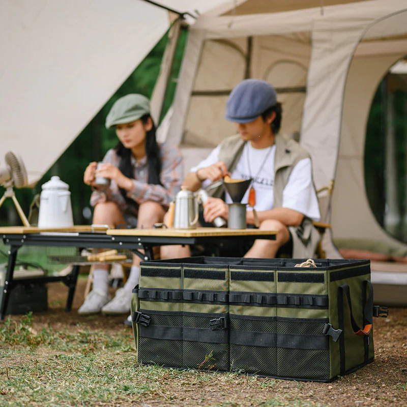 Naturehike Oxford Cloth Folding Storage Box Khaki 60L