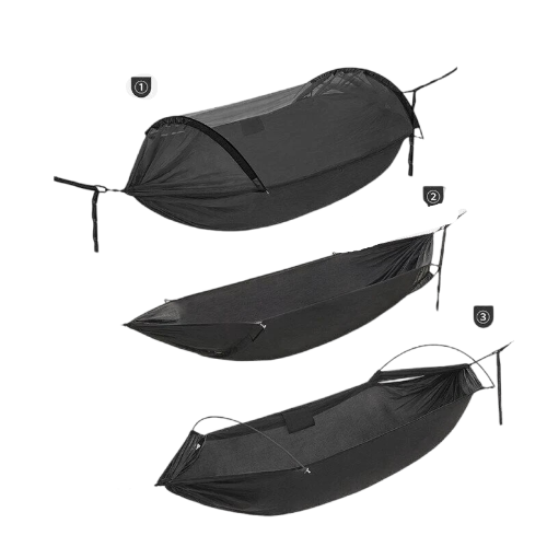 Naturehike DC-C06-flyingboat 02 3-in-1 Anti-mosquito Hammock Army Green