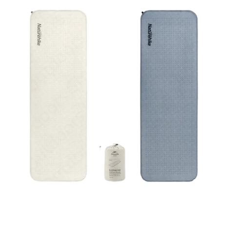 Naturehike Patterned Sponge Self Inflatable Sleeping Pad Grey