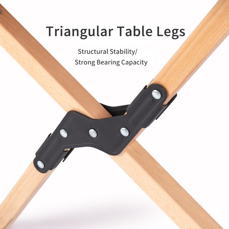 Naturehike Outdoor Folding Egg Roll Table Walnut