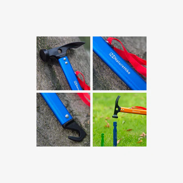 Naturehike Aluminum Multifunctional Outdoor Hammer - Blue