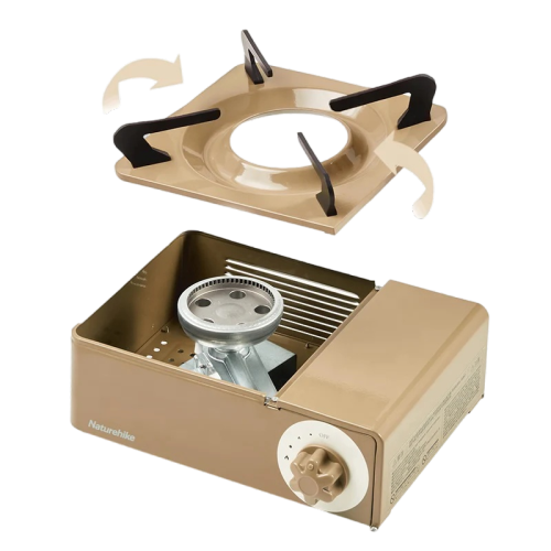 Naturehike Mini Cassette Stove Brown