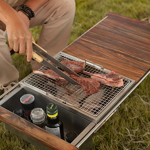 Naturehike Outdoor Four Pieces Grilling Tool Set