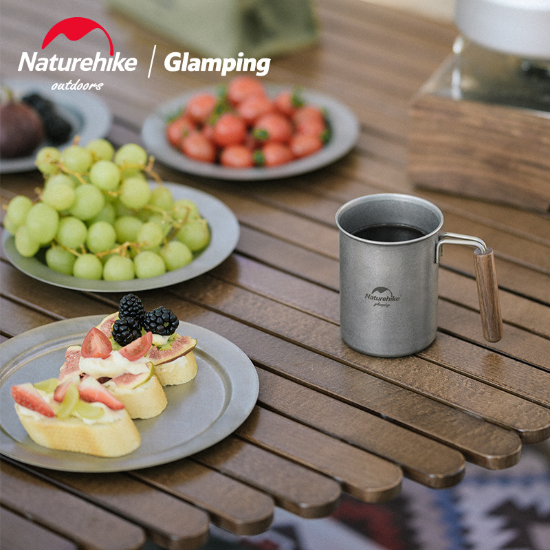 Naturehike Stainless Steel Retro Cutlery Stainless Steel Shallow Disc