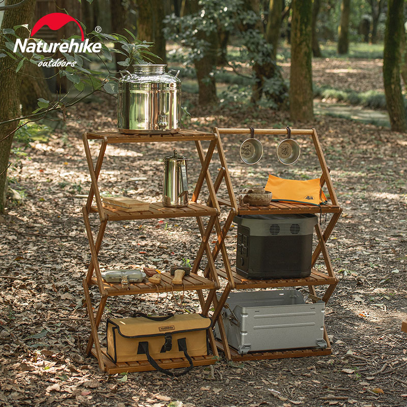 Naturehike Outdoor Three-layer Folding Shelf