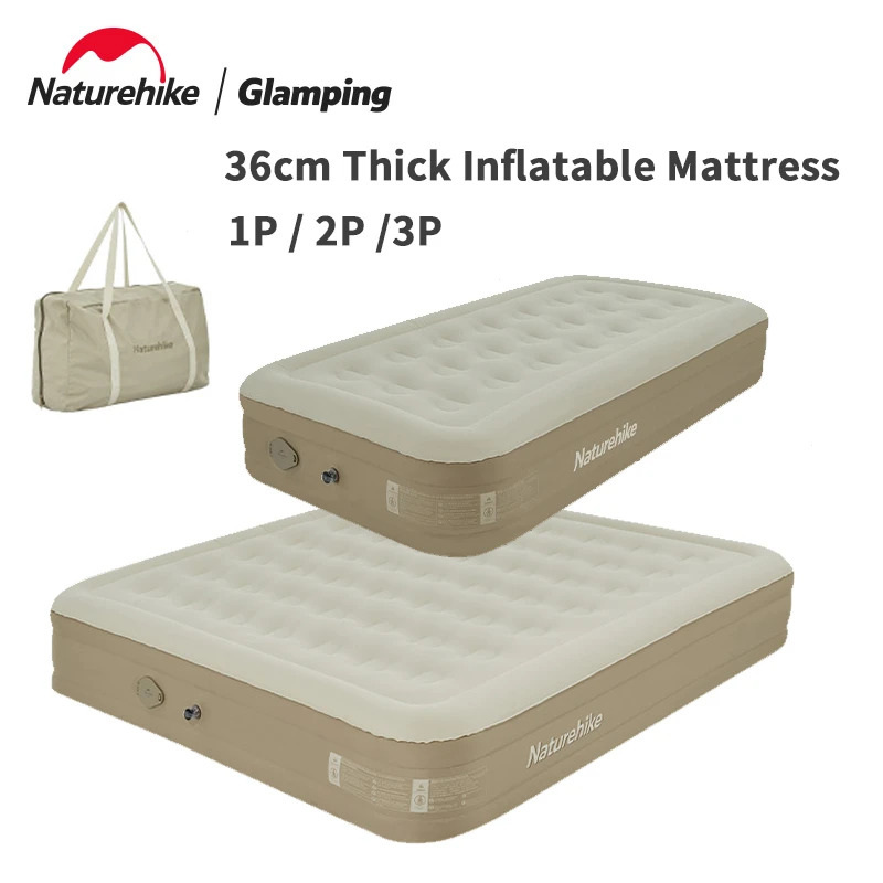 Naturehike C20 Inflatable Mattress Built-in Pump Double