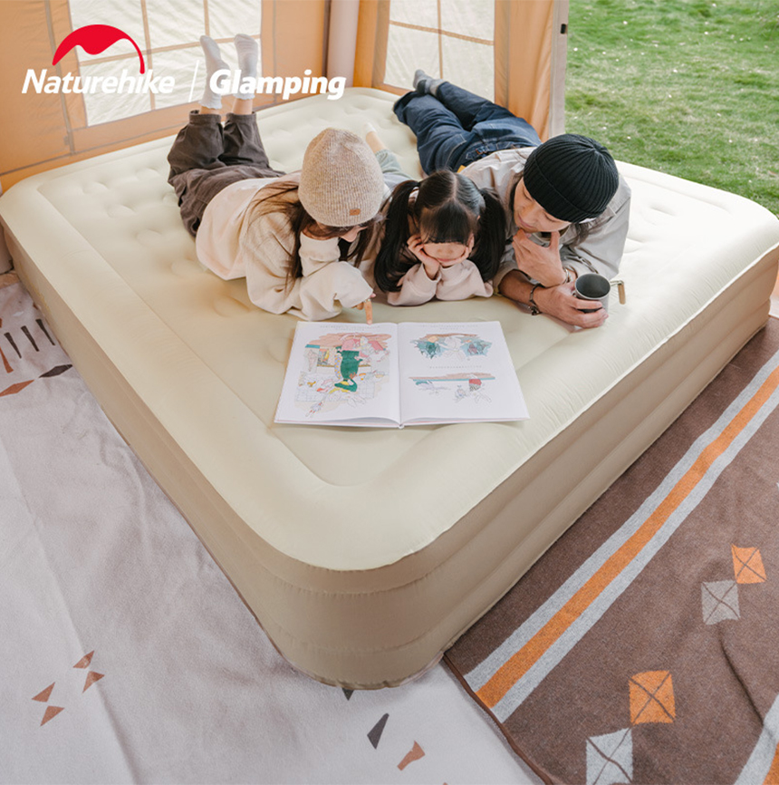 Naturehike C20 Inflatable Mattress Built-in Pump Single