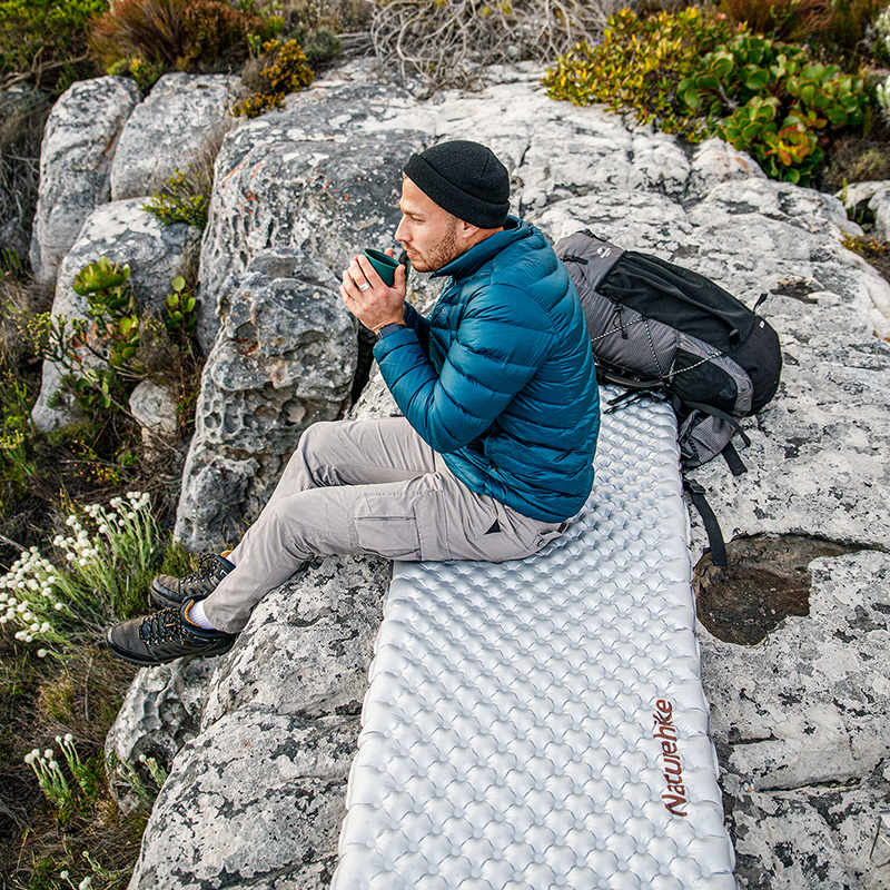 Naturehike R5.8 Ultra light sleeping pad Square - Plus silvery
