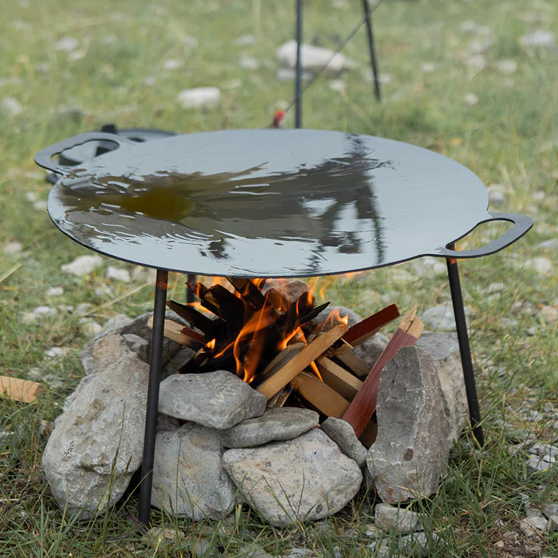 Naturehike Large Baking Pan Black-round 40cm