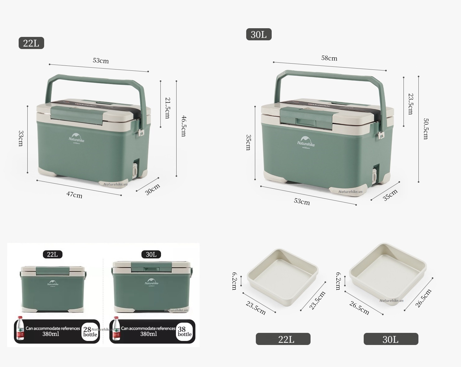 Naturehike PP Cooler Box 30L