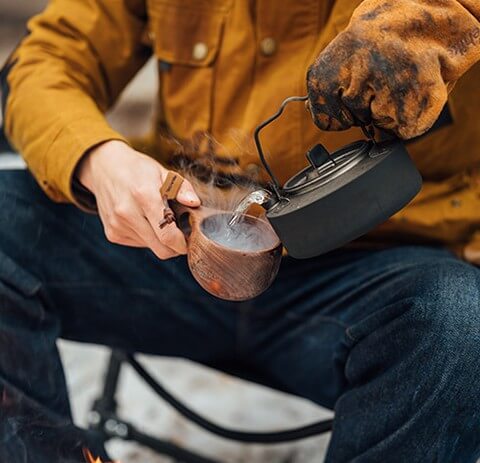 Naturehike Black Walnut Wood Cup Straight Handle 220ml