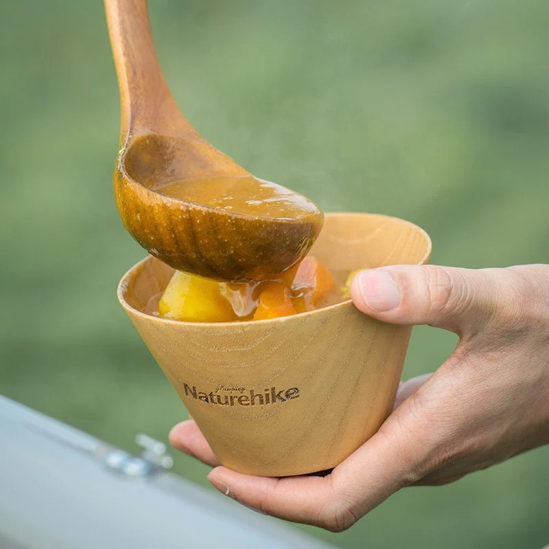 Naturehike Solid Wooden Bowl