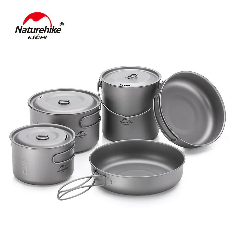 Naturehike TDG02 Titanium Pot 1300ML