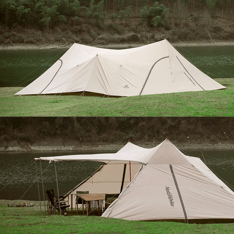 Naturehike Cloud Desk Twin Tower Camping Tent Silver Coated Version