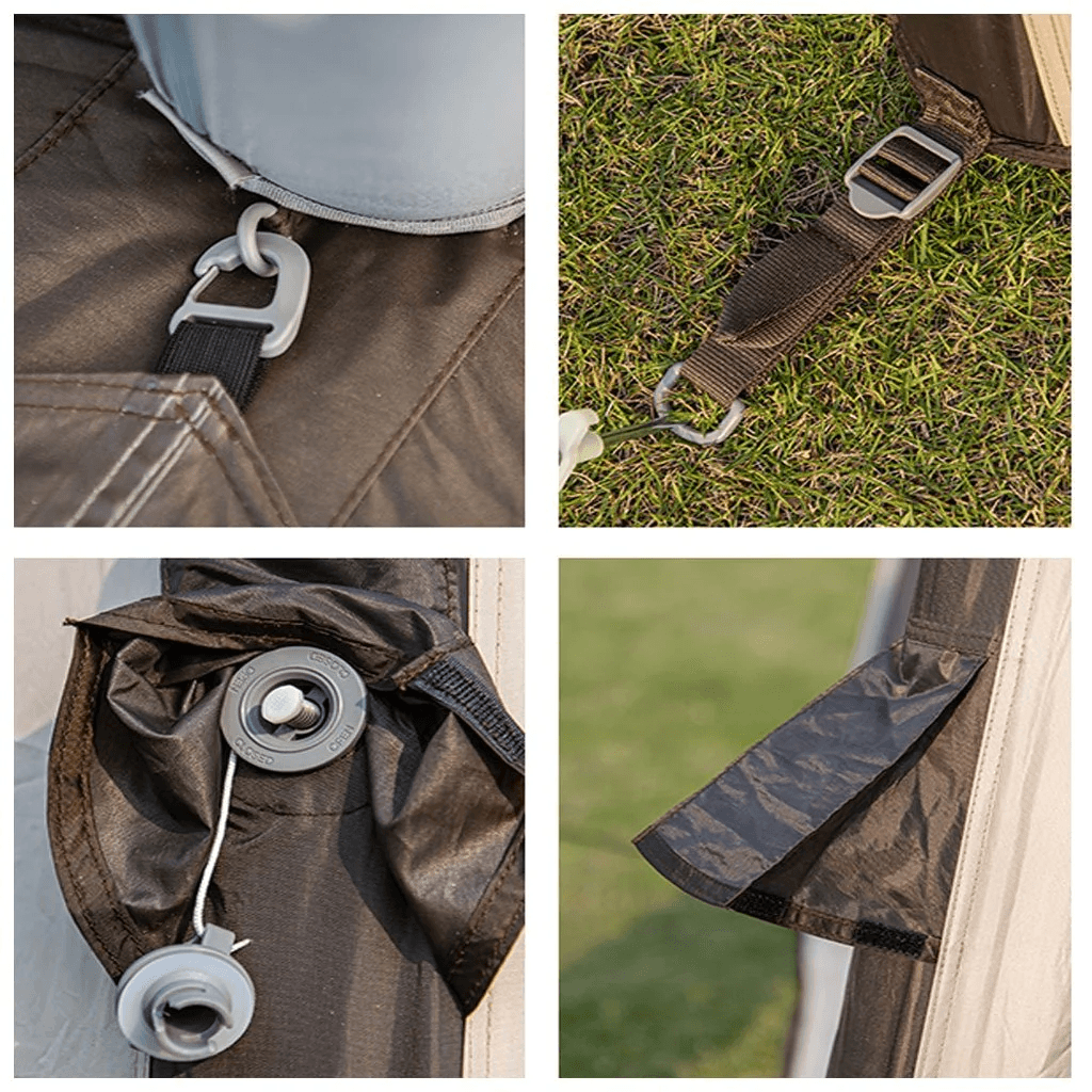 Naturehike Hexagonal Inflatable Tent Airpole Bower Golden