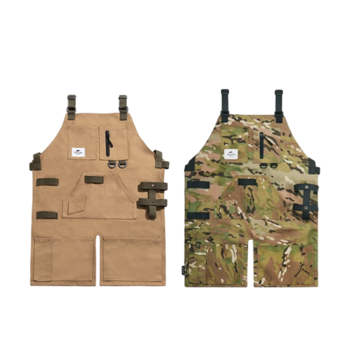 Naturehike Canvas-outdoor Camping Apron Camouflage
