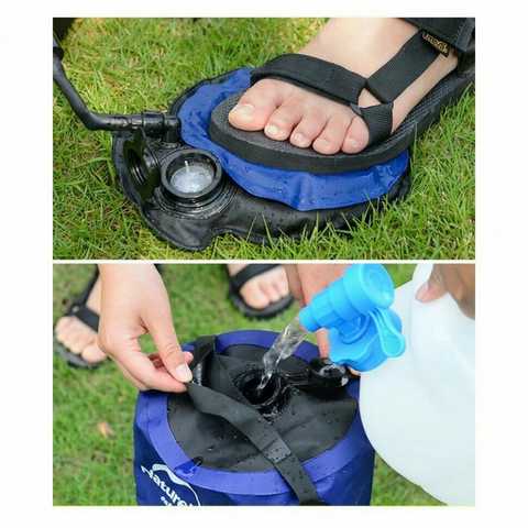 Naturehike PW1027 Outdoor Shower Water Bag Blue